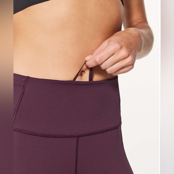 LULULEMON EUC SIZE 4 FAST & FREE CROP II/ Dark adobe - Picture 7 of 11